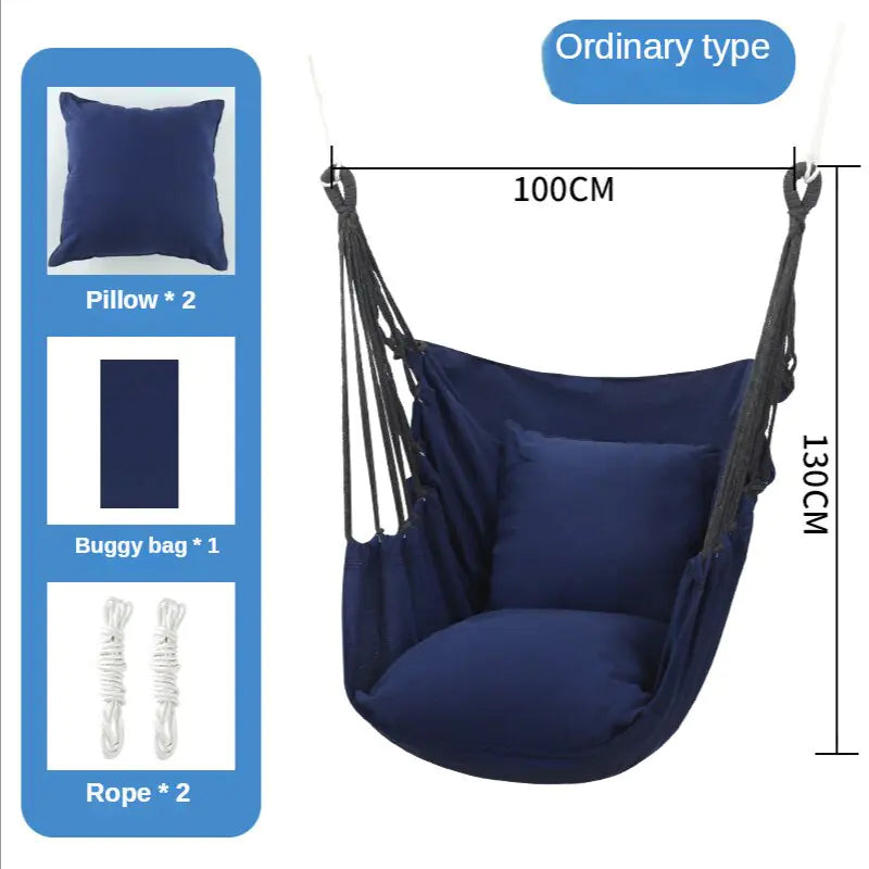 Canvas Hanging Chair - Living Elephant