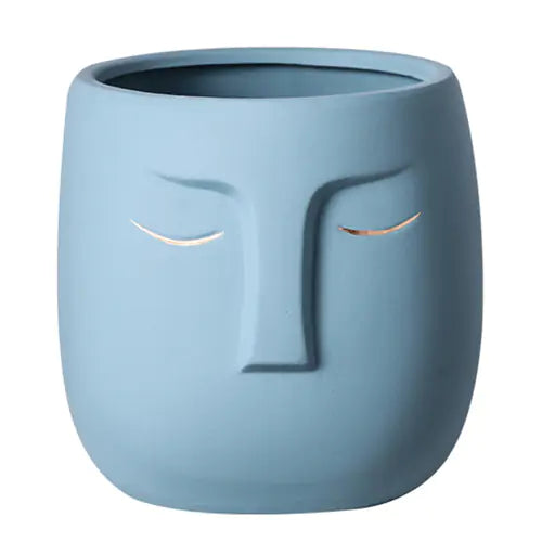 Ceramic Vase Face - Living Elephant