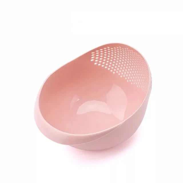 Silicone Colander Rice Bowl - Living Elephant