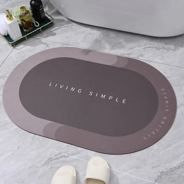 Super Absorbent Bath Mat - Living Elephant