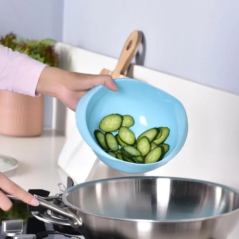 Silicone Colander Rice Bowl - Living Elephant