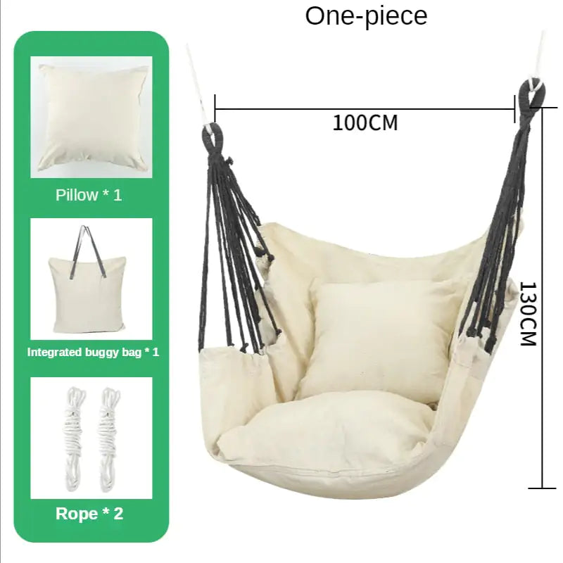 Canvas Hanging Chair - Living Elephant