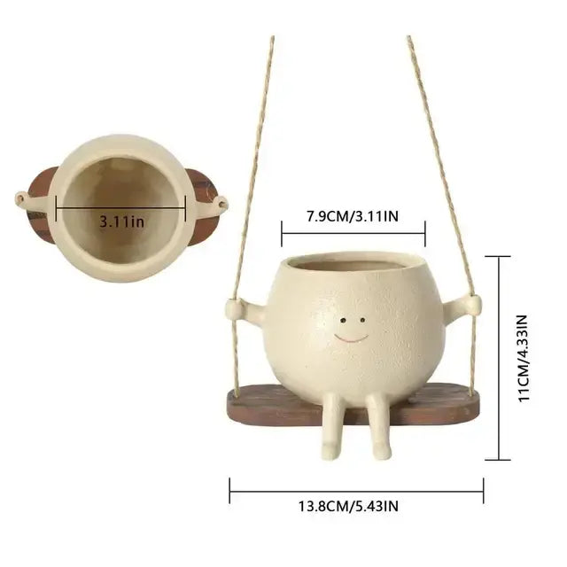 Swinging Plant Buddy Pot - Living Elephant