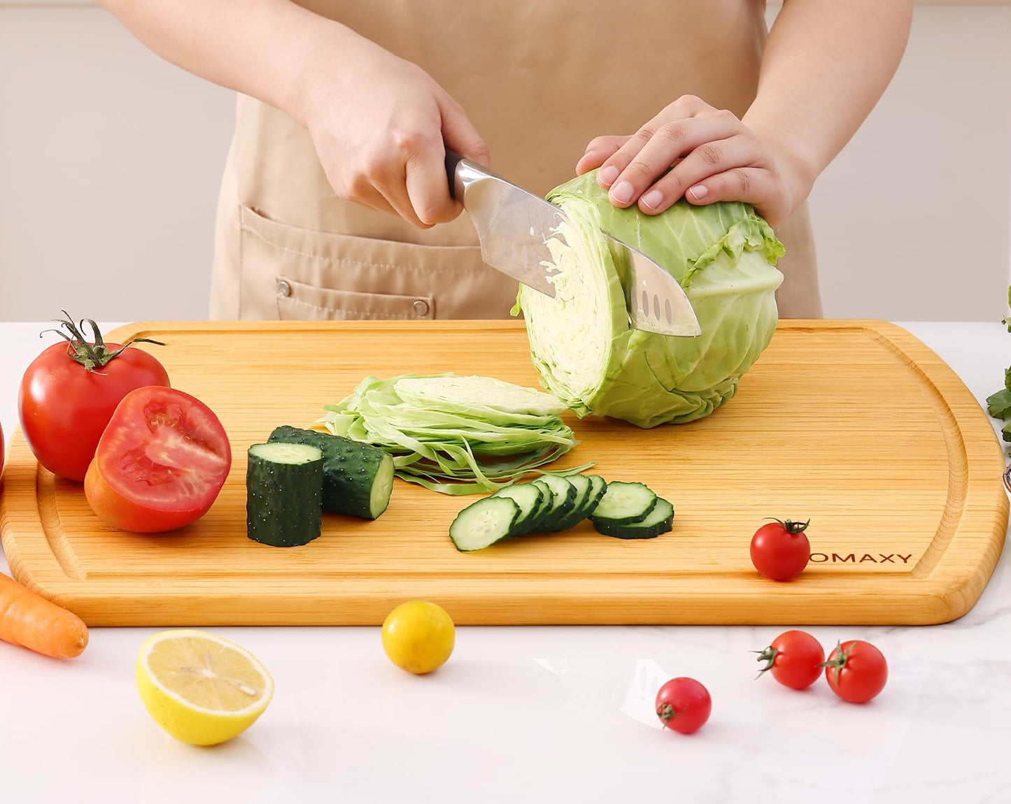 Pre-Oiled Bamboo Cutting Boards - Living Elephant