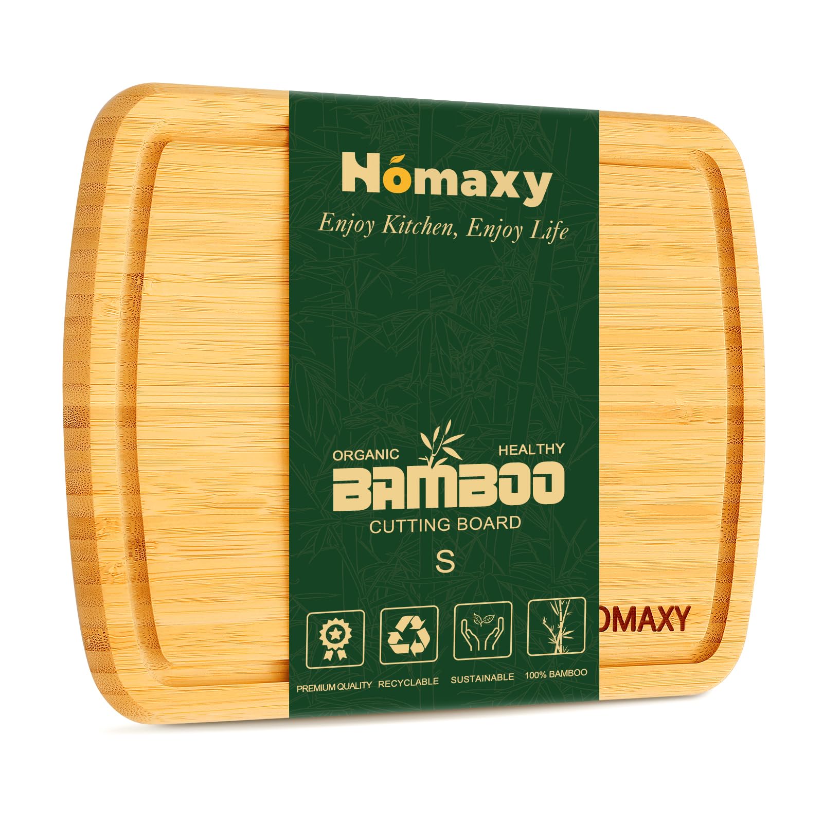 Pre-Oiled Bamboo Cutting Boards - Living Elephant