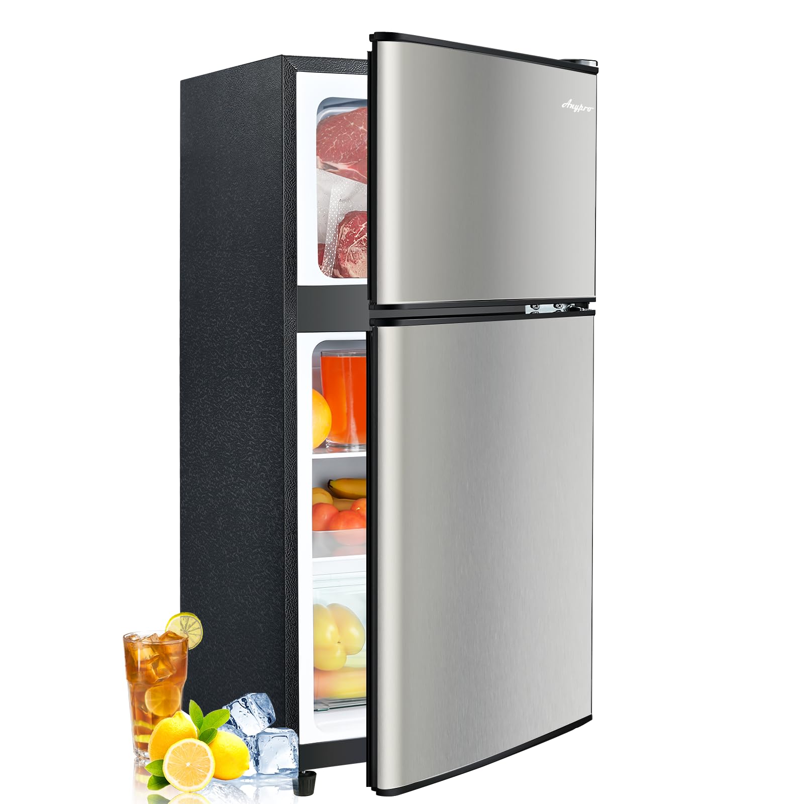 3.2 Cu.Ft Mini Fridge with Freezer - Living Elephant