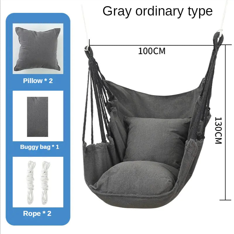 Canvas Hanging Chair - Living Elephant