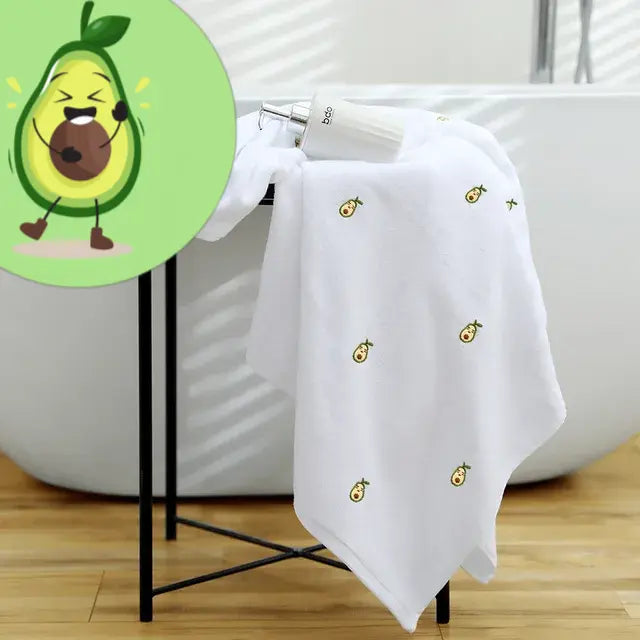 Cotton Avocado Towel - Living Elephant