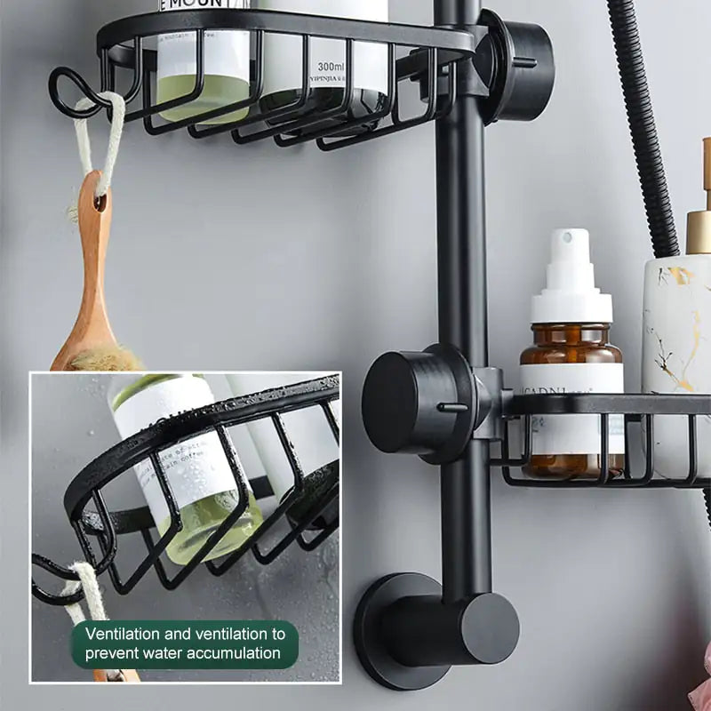 Bathroom Shelves Organizer Rack Storage - Living Elephant