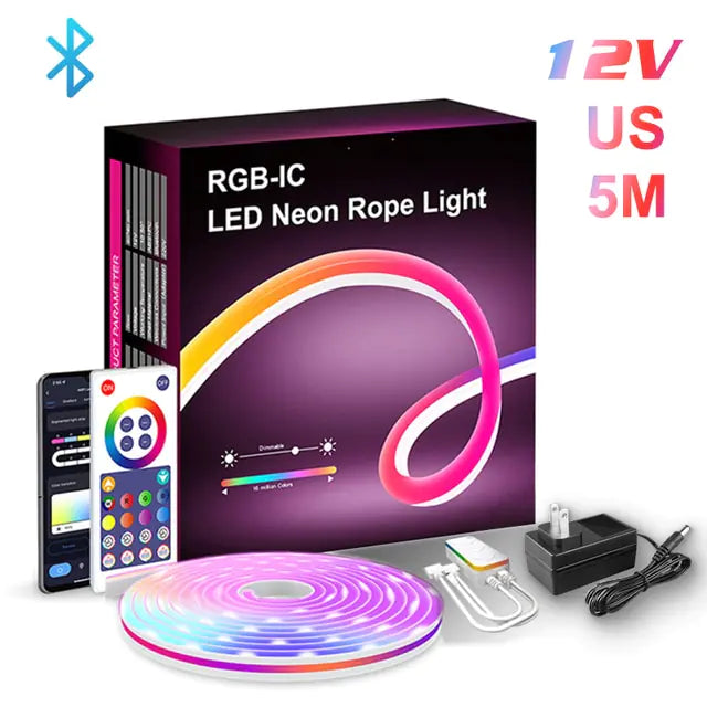 LED Neon Light Bar with WiFi, App and Voice Control - Living Elephant