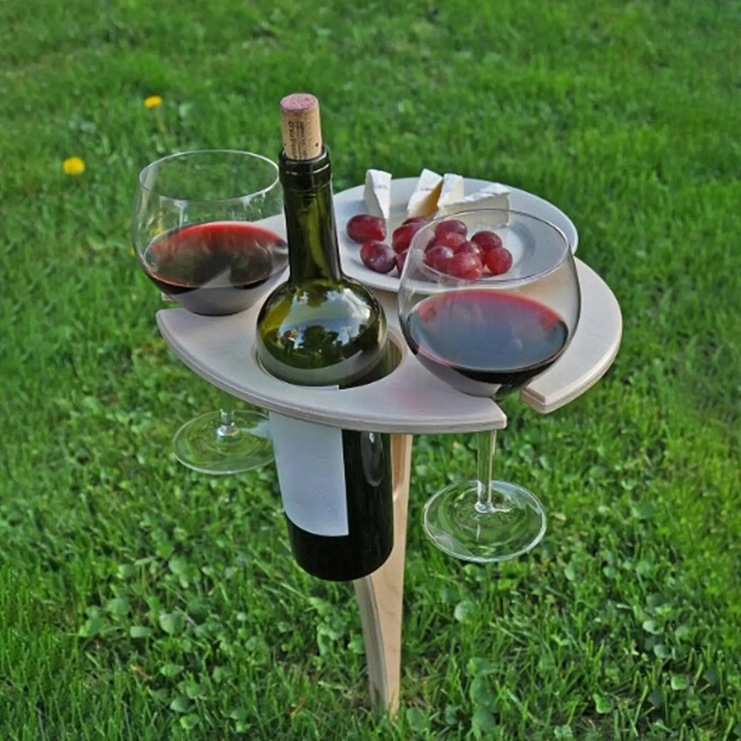 Portable Wine Table For Outdoor - Living Elephant