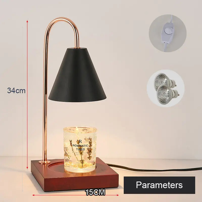 Candle Melting Table Lamp - Living Elephant