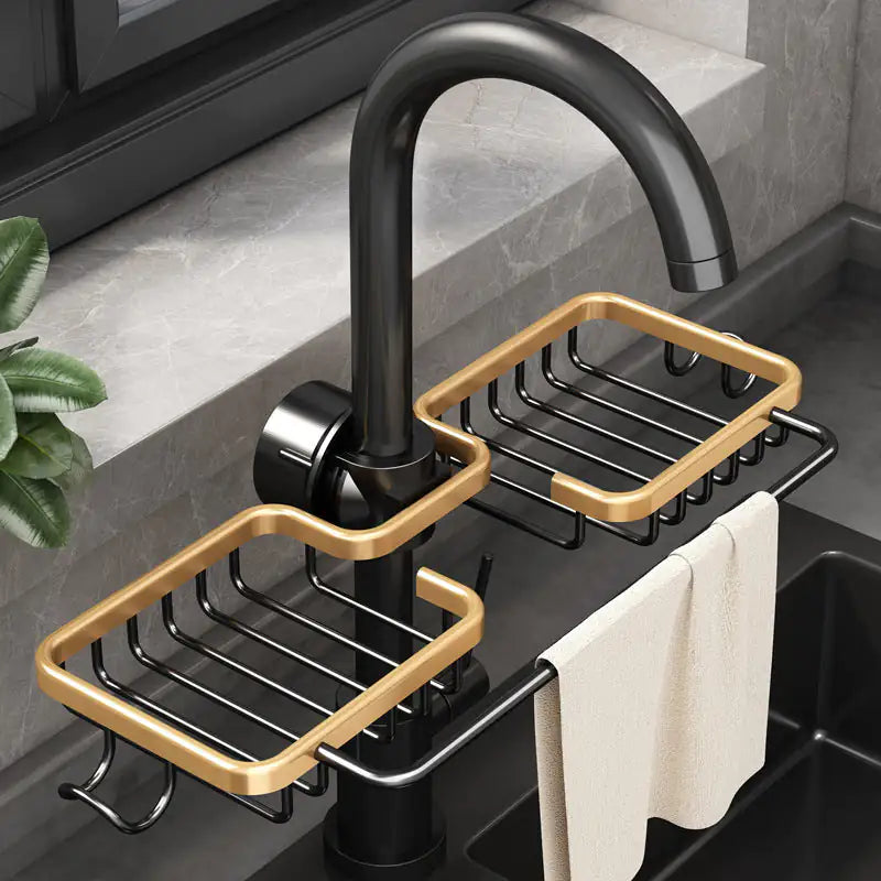 Kitchen Storage Faucet Rack - Living Elephant