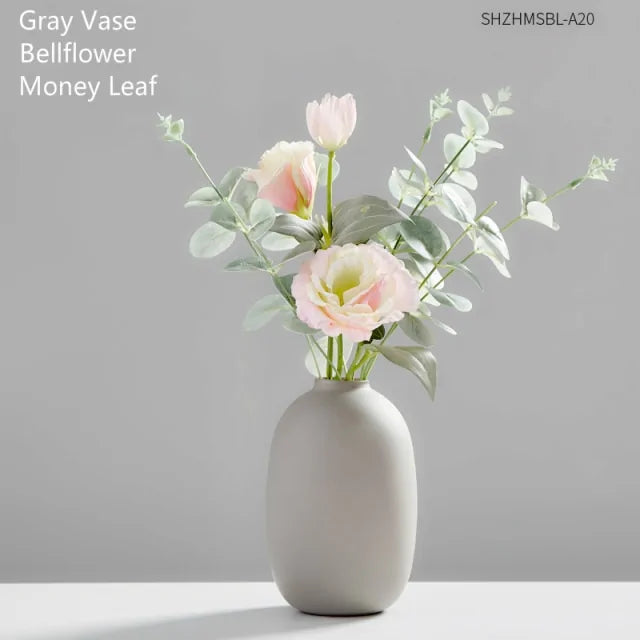 Modern Glass Vase Decor - Living Elephant