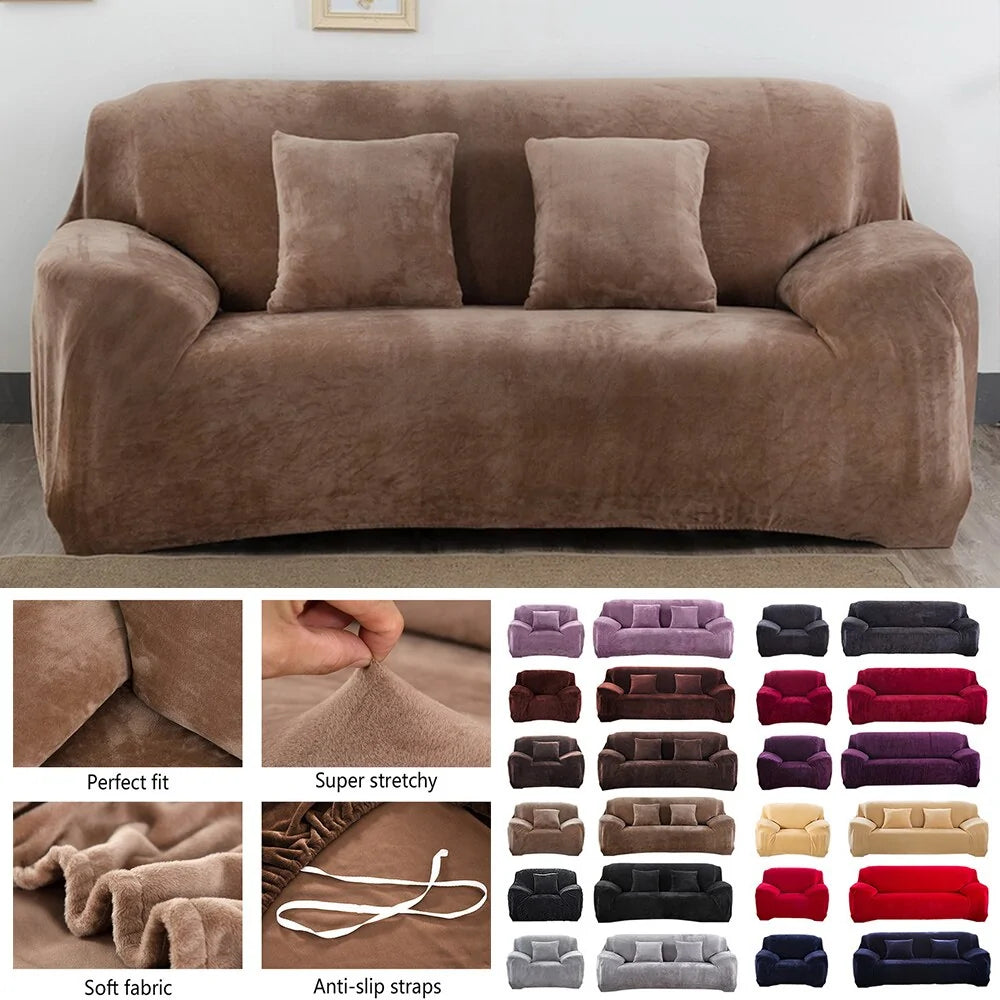 Stretch Sofa Slipcover - Living Elephant