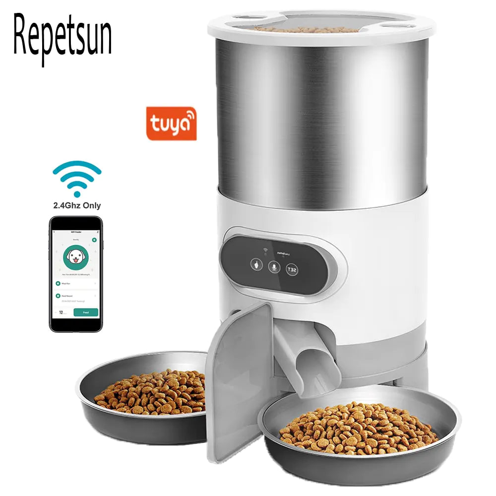 Wi-Fi Smart Pet Feeder - Living Elephant