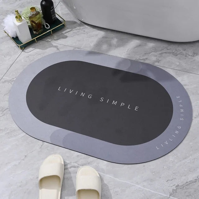 Super Absorbent Bath Mat - Living Elephant