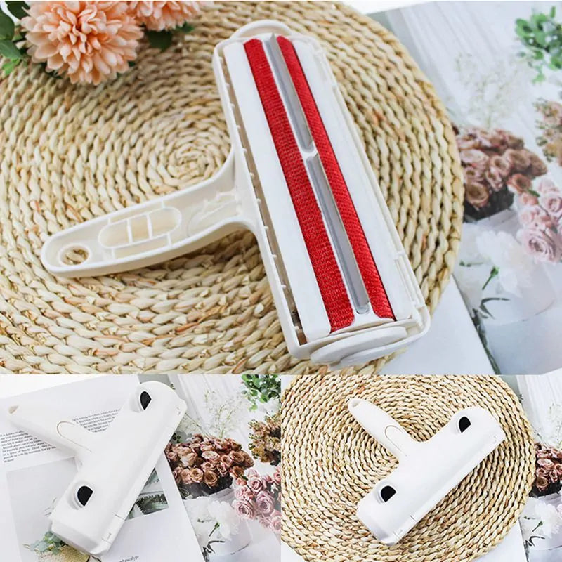 Reusable Self-Cleaning Pet Hair Remover Roller for Furniture - Living Elephant