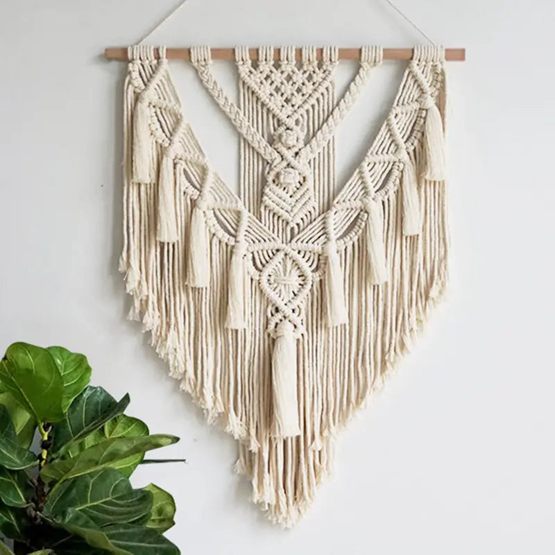 Wall Hanging Handwoven Boho Home Decor - Living Elephant