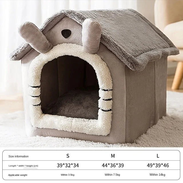 Foldable Deep Sleep Pet House - Living Elephant