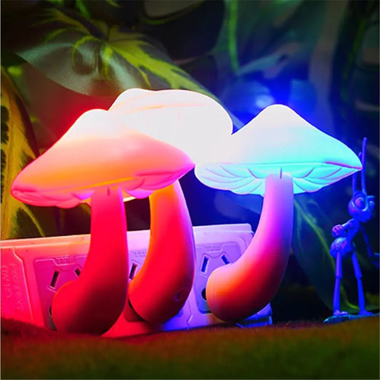 Mushroom Night Light with Sensor - Living Elephant