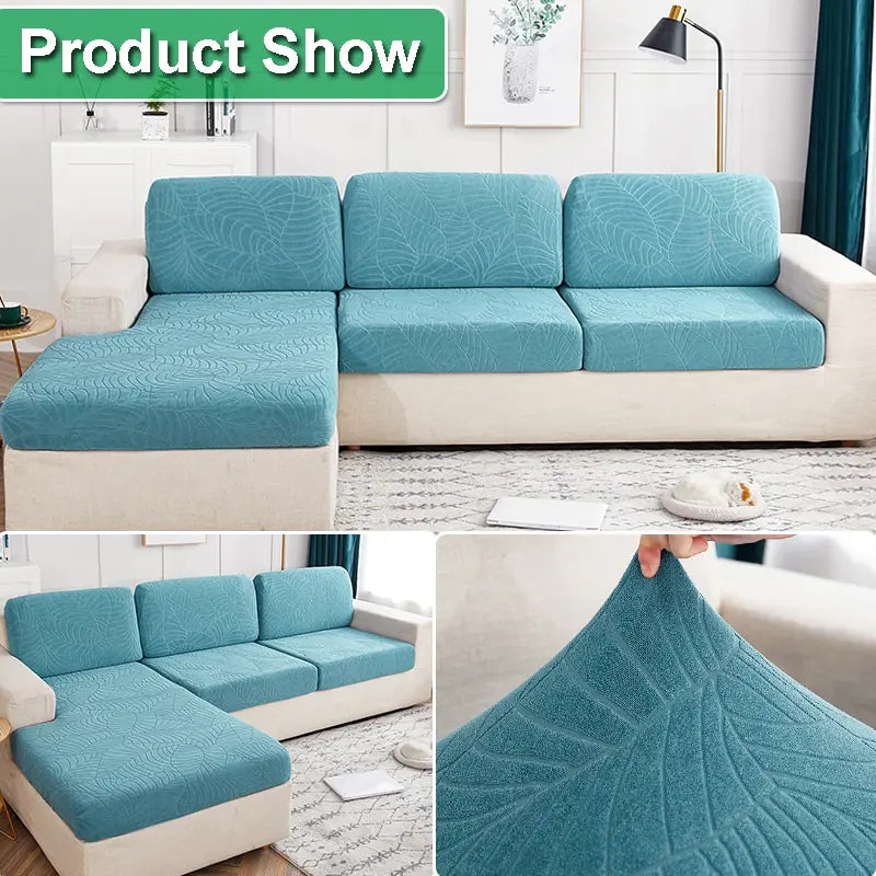 L Shaped Sofa Seat Cover - Living Elephant