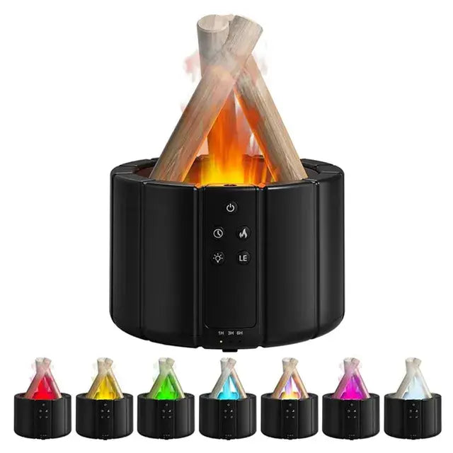 Campfire Aroma Diffuser with Remote - Living Elephant