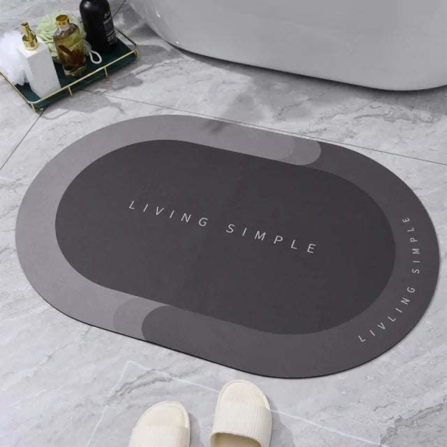 Super Absorbent Bath Mat - Living Elephant