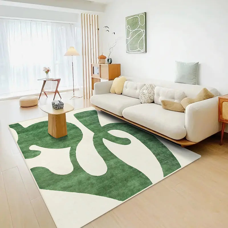 Large Abstract Living Room Carpet - Living Elephant