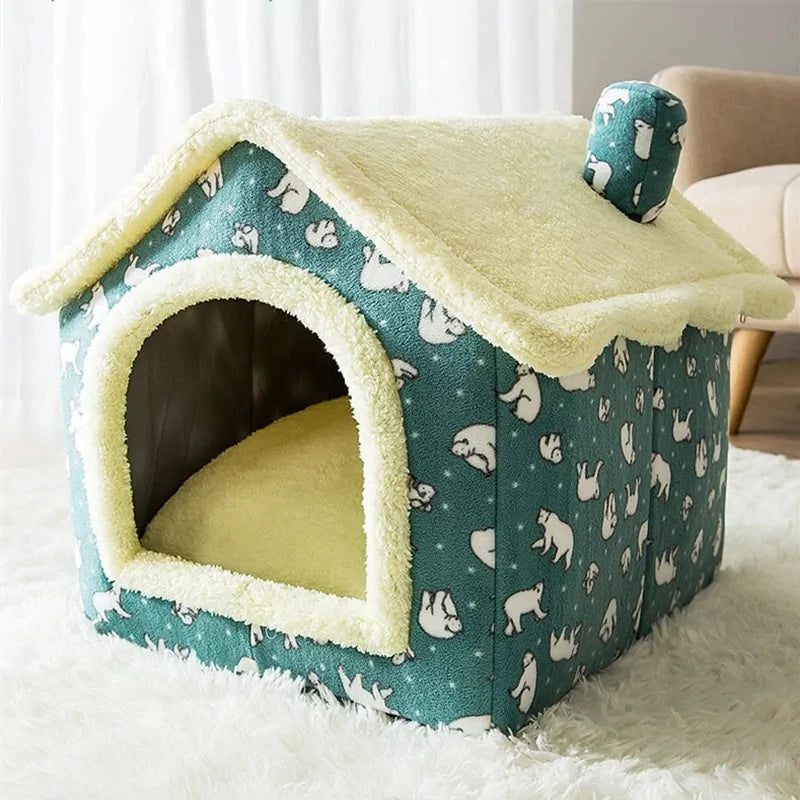 Foldable Deep Sleep Pet House - Living Elephant