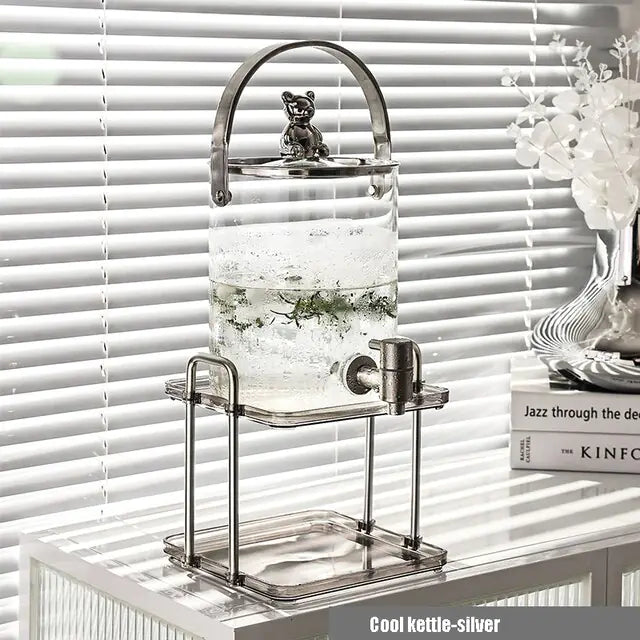 Large Capacity Glass Dispenser - Living Elephant