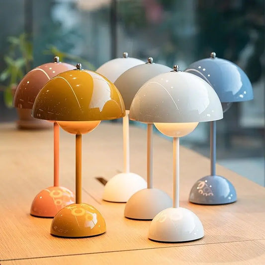 Danish Rechargeable Touch Lamp - Mushroom - Living Elephant