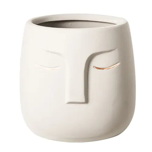 Ceramic Vase Face - Living Elephant